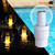 LED Solar Lighted Torch Flame Floating Chlorine Dispenser - 11" - IMAGE 6