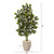 Ficus Artificial Tree in Decorative Planter - 4.5' - IMAGE 3
