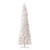 Pre-lit Slim White Artificial Christmas Tree - 13' - Clear LED Lights - IMAGE 1