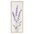 Framed Lavender Bouquet Rectangular Wall Art - Purple and Green - 32" x 12.25" - IMAGE 1