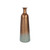 Large Handmade Striped Tapered Vase - 28.5" - Copper Finish - IMAGE 4