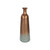 Large Handmade Striped Tapered Vase - 28.5" - Copper Finish - IMAGE 6