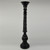 35" Black Unique Tall Candle Stick Holder - IMAGE 2