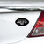 3.25” NFL New York Jets Molded Chrome Emblem Exterior Auto Accessory - IMAGE 2