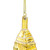 5" Gold Skyscraper Building Glass Christmas Ornament - IMAGE 5