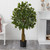 4' Artificial Outdoor Potted Ficus Tree - IMAGE 2