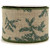 Brown with Green Leaves Wired Craft Ribbon 2.5" x 10 Yards - IMAGE 4