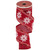Red and White Snowflake Wired Craft Christmas Ribbon 2.5" x 10 Yards - IMAGE 6
