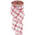 Red and White Plaid Wired Craft Christmas Ribbon 2.5" x 10 Yards - IMAGE 6