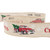 Farm Fresh Trees Burlap Style Wired Craft Christmas Ribbon 2.5" x 10 Yards - IMAGE 5