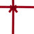 14' Pre-Lit Battery Operated Red Velvet Christmas Door Bow - IMAGE 4