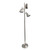 3-Light Tree Floor Lamp with Rotating Shade - 63.5" - Silver - IMAGE 6