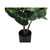 Fiddle Artificial Potted Floor Plant in Black Pot - 49" - IMAGE 3