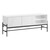 TV Stand with Storage Cabinet with Media Console - 60" - White - IMAGE 1