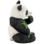 Bai Yun the Asian Panda Bear Outdoor Garden Statue - 8.5" - IMAGE 3