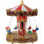 Animated and Musical Carnival Carousel LED Lighted Christmas Village Display - 10.75" - IMAGE 1