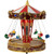 Animated and Musical Carnival Carousel LED Lighted Christmas Village Display - 10.75" - IMAGE 4
