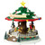 LED Lighted Musical and Animated Christmas Carousel Village Display - 10.5" - IMAGE 4