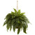 36" Artificial Boston Fern Double Giant Hanging Basket - IMAGE 2