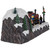 LED Lighted and Musical Christmas Village Train Decoration - 12.25" - IMAGE 5