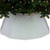 26" Shiny White Fabric Hexagonal Christmas Tree Collar - IMAGE 6