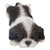 Shih Tzu Puppy Sleeping Outdoor Garden Statue - 8.5" - Black and White - IMAGE 2