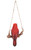 5.75" Red Unique Hanging Cardinal on a Branch Decor - IMAGE 3