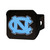 NCAA University of North Carolina - Chapel Hill Tar Heels Color Class III Hitch - Black Hitch Cover Auto Accessory - IMAGE 1