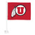 14" x 11" NCAA University of Utah Utes Automotive Car Flag - IMAGE 1