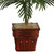 3.25' Artificial Areca Palm Silk Plant with Wicker Basket - IMAGE 4