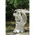 Celestial Sitting Angel Outdoor Garden Statue - 20" - IMAGE 2