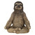 Meditating Sloth Outdoor Garden Statue - 9.75" - IMAGE 1