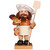 13.5" Christian Ulbricht Baker Smoker Decoration - IMAGE 1