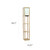 Floor Lamp with Storage Shelf and USB Ports - 62.5" - Beige - IMAGE 5