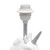 16" White and Silver Sparkling Unicorn Table Lamp - IMAGE 4