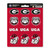 12ct NCAA University of Georgia Bulldogs Automotive Mini Decal Stickers 6.25” - IMAGE 1