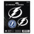 3ct NHL Tampa Bay Lightning Automotive Decal Stickers 6.25” - IMAGE 1