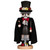 16” Day of the Dead Handmade Wooden Nutcracker - IMAGE 1