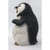 15" Black and White Walking Penguin Outdoor Statue - IMAGE 4