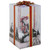 Musical Santa Lighted Snowing Gift Box Glittered Christmas Decoration - 12" - IMAGE 3