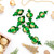 8-Count Green Shatterproof Finial Christmas Ornaments, 6" - IMAGE 2