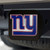 4” NFL New York Giants Black Automobile Hitch Cover - IMAGE 2