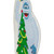 8" Bumble Tops the Tree Double Sided Gel Christmas Window Cling Decoration - IMAGE 3