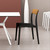 33" Black and Amber Patio Dining Chair - IMAGE 6