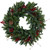 30'' Red Berries and Pine Cones Christmas Wreath, Unlit - IMAGE 1
