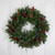 30'' Red Berries and Pine Cones Christmas Wreath, Unlit - IMAGE 2