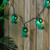 10-Count Green Tractor Patio Light Set, 5.75ft Green Wire - IMAGE 1