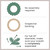 Real Touch™️ Cypress, Lemon and Eucalyptus Artificial Christmas Wreath - 22" - Unlit