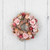 Mixed Floral Artificial Spring Wreath - 9.75" - Pink - IMAGE 5