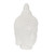 Ceramic Buddha Head Sculpture - 10" - White - IMAGE 1